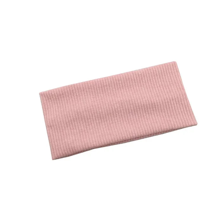 New Knitted Hair Bands Women Fashion Wide Elastic Headband Sport Yoga Hairband Soft Wash Face Makeup Headwrap Hair Accessories