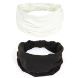 Wide Headbands For Women Non Slip Soft Elastic Hair Bands Yoga Running Sports Workout Gym Head Wraps Turbans Bandana