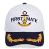 Men Women Baseball Caps Embroidered Captain & First Mate Hats Boating Marine Sailor Perfect Nautical Gift Presents Party Fun Hat