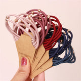 6PCS Headbands Women Elastic Hair Bands Scrunchie Ponytail Holder Organza Hairbands Set Hair Ropes Ties Girls Hair Accessories